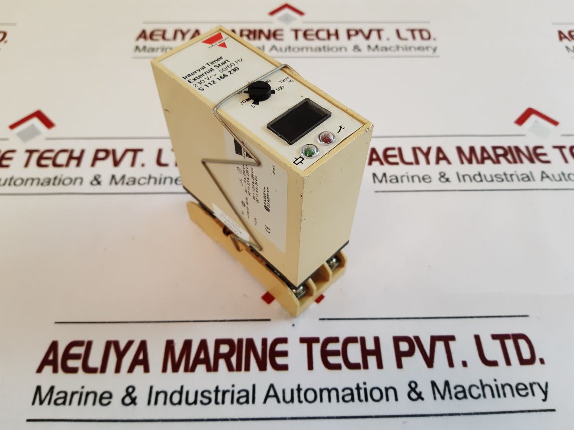 Carlo Gavazzi S 112 166 230 Interval Timer With Base