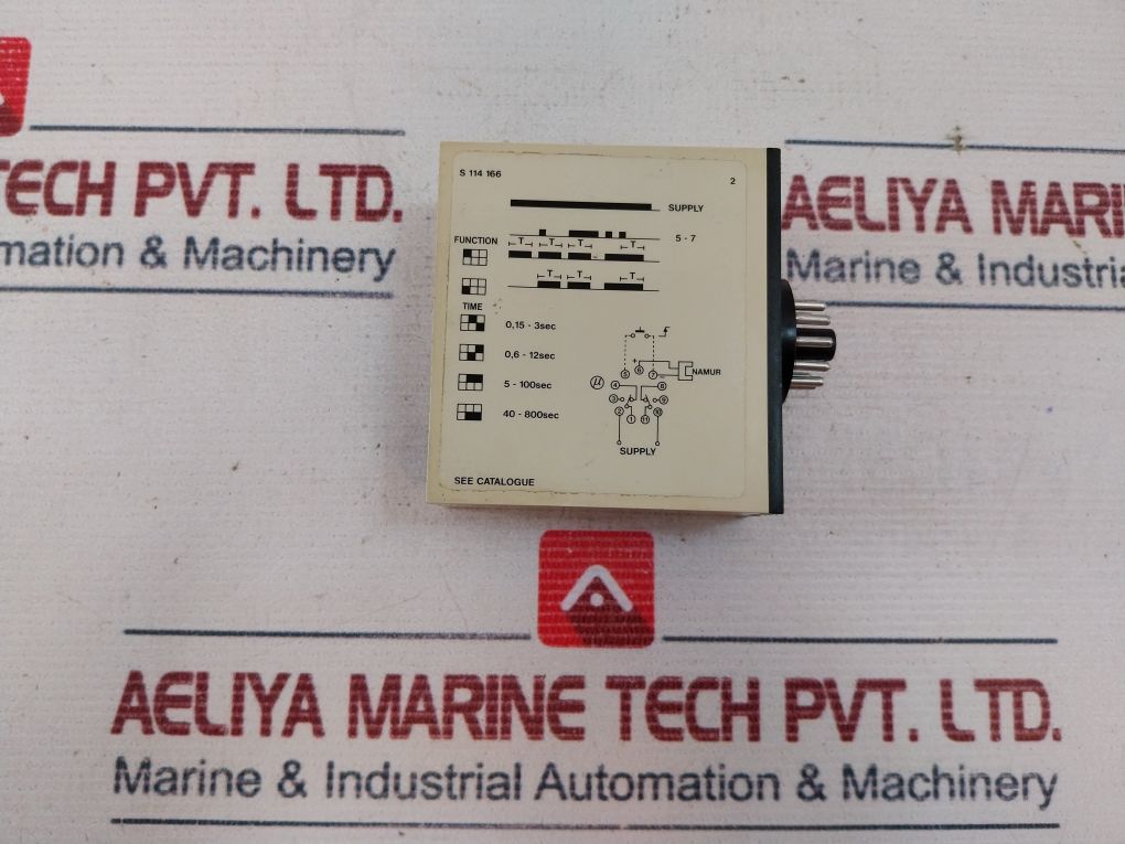 Carlo Gavazzi S 114 166 230 Interval Timer 230V~ 50/60 Hz