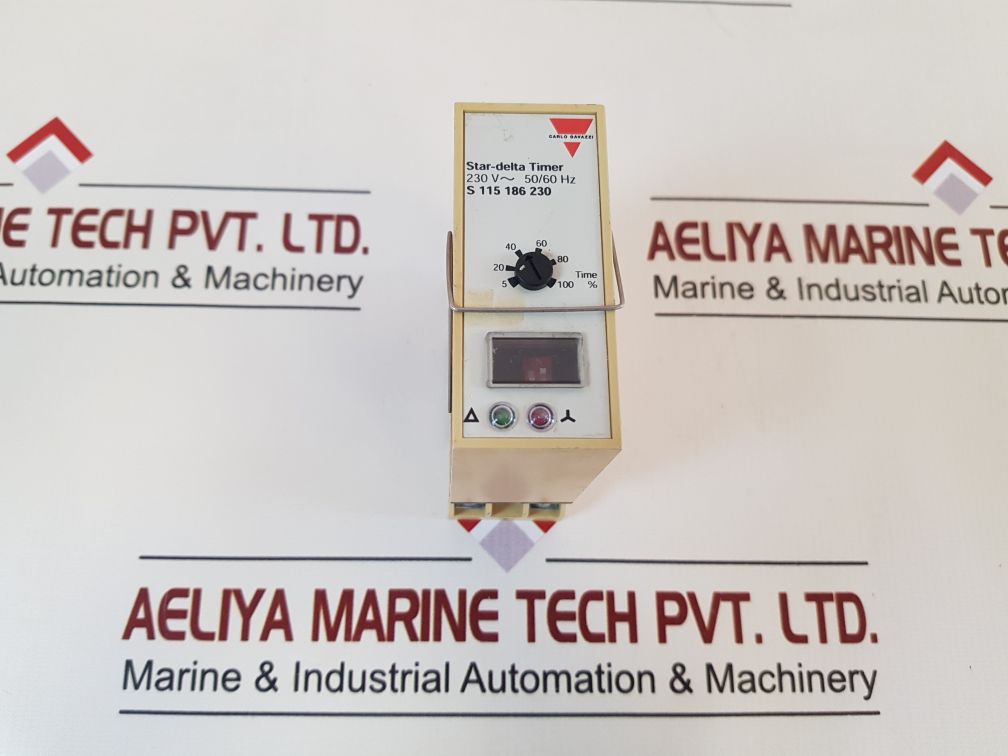 Carlo Gavazzi S 115 186 230 Star-delta Timer