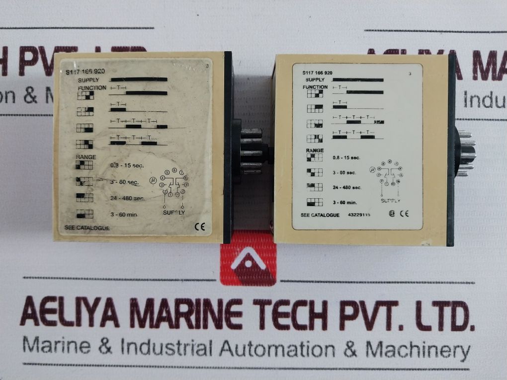 Carlo Gavazzi S 117 166 920 Combi Timer Automatic Start 24-230V