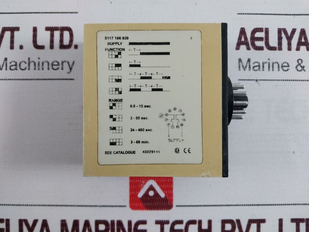 Carlo Gavazzi S 117 166 920 Combi Timer Automatic Start 24-230V