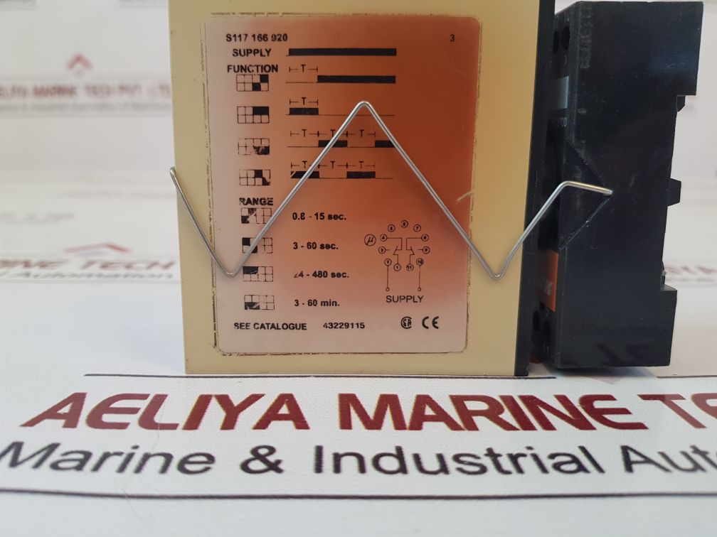 Carlo Gavazzi S 117 166 920 Combi Timer Automatic Start
