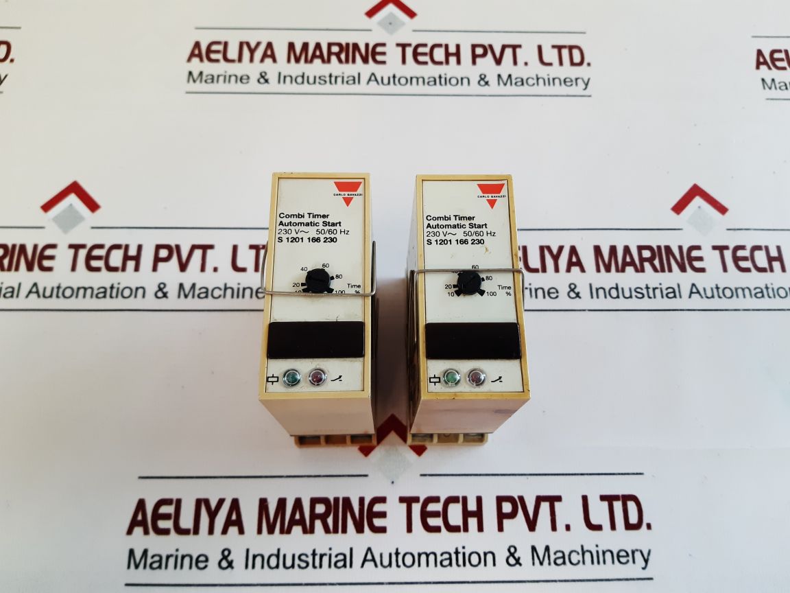 Carlo Gavazzi S 1201 166 230 Combi Timer With Base