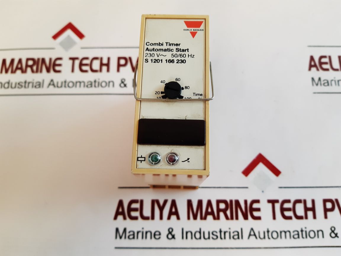 Carlo Gavazzi S 1201 166 230 Combi Timer With Base