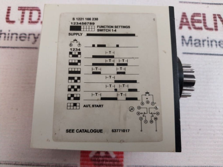 Carlo Gavazzi S 1221 166 230 Combi Timer 230V