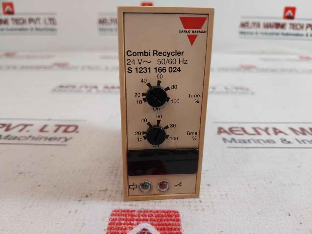 Carlo Gavazzi S 1231 166 024 Combi Recycler Ip20 24V 50/60Hz