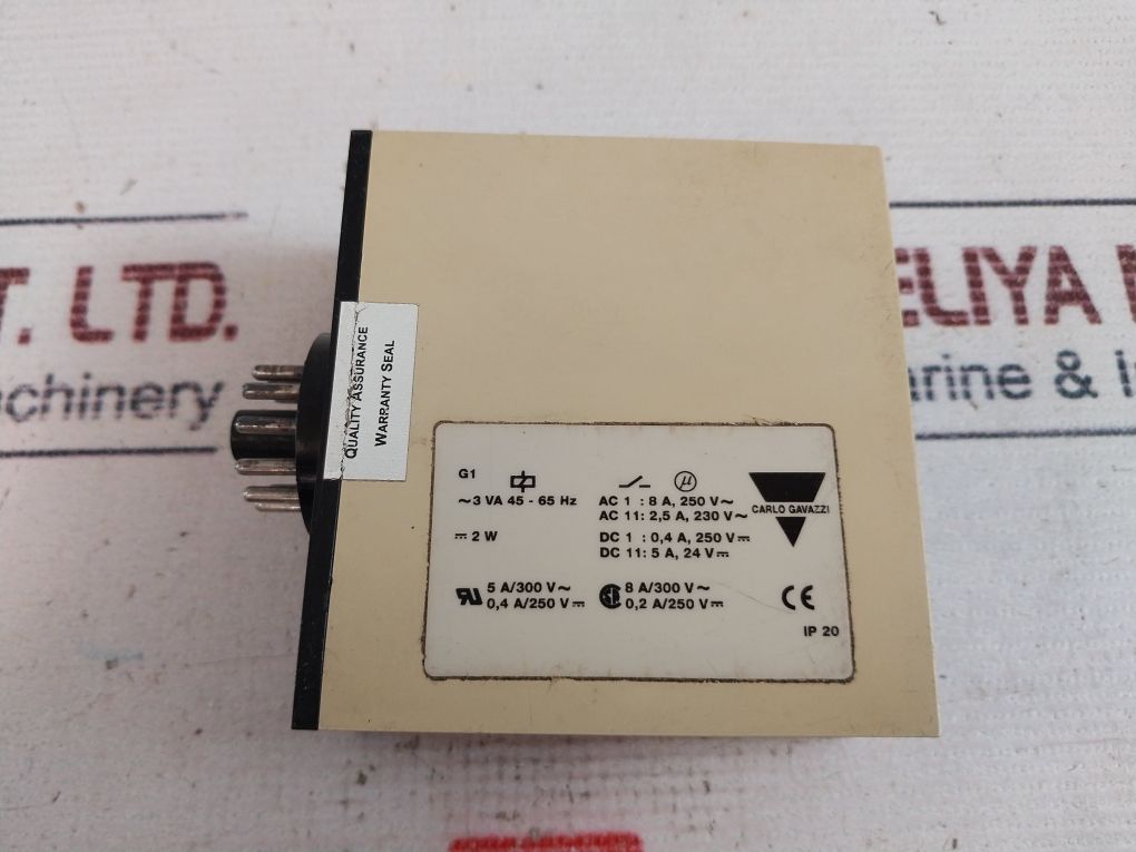 Carlo Gavazzi S 1231 166 024 Combi Recycler Ip20 24V 50/60Hz