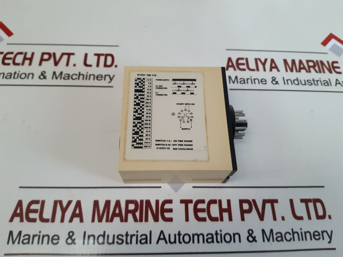 Carlo Gavazzi S 1231 166 115 Combi Recycler Timer