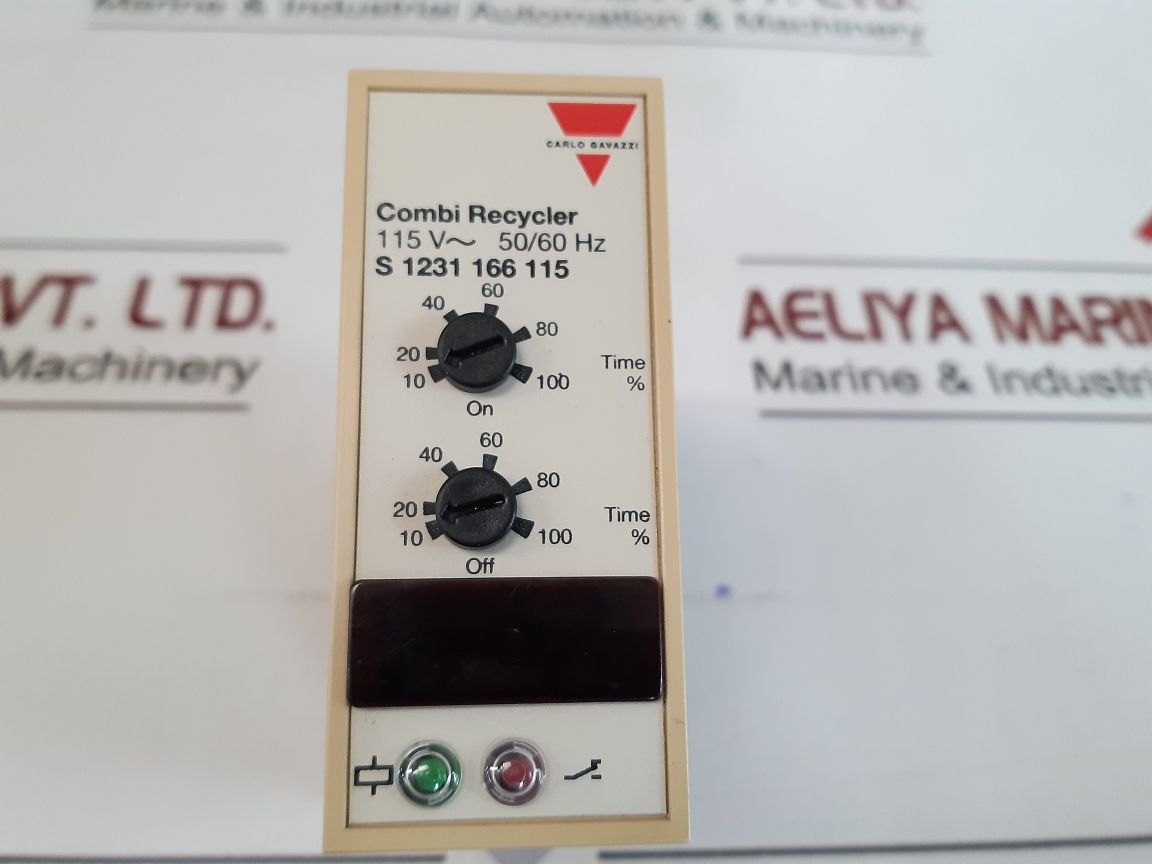 Carlo Gavazzi S 1231 166 115 Combi Recycler Timer