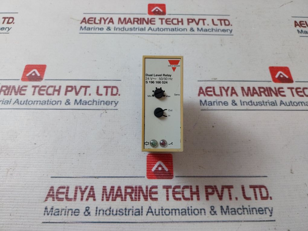 Carlo Gavazzi S 196 166 024 Dual Level Relay 50/60 Hz