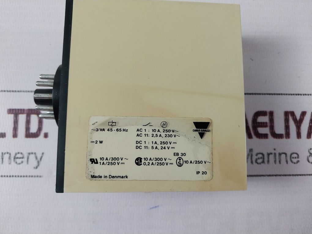 Carlo Gavazzi Sb 125 024 Delay On Release After Deenergisation 24V 50/60Hz