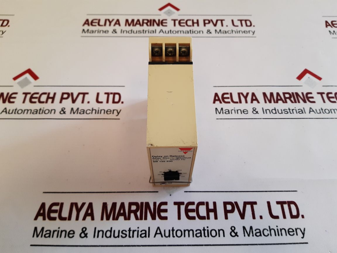 Carlo Gavazzi Sb 125 230 Delay On Release With Base