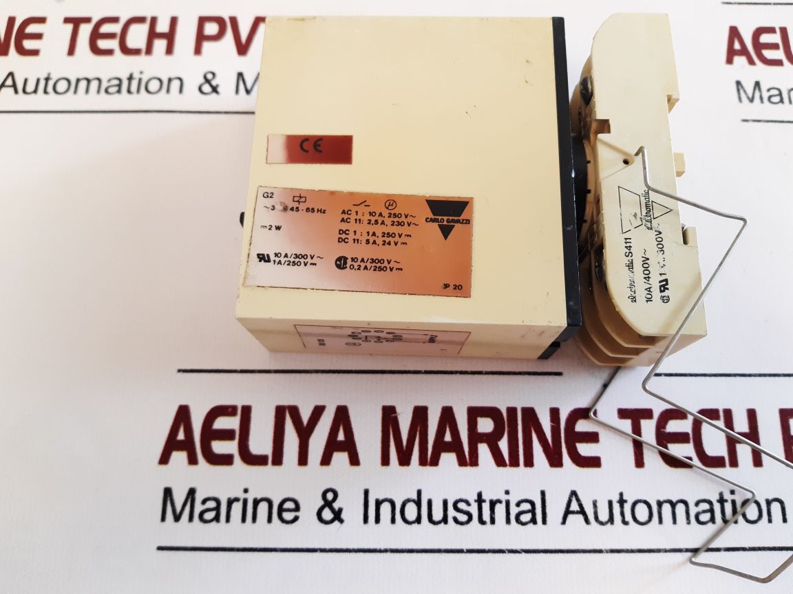 Carlo Gavazzi Sb 125 230 Delay On Release With Base