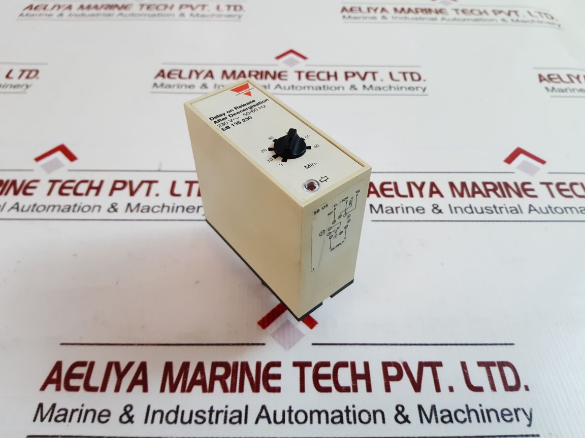 Carlo Gavazzi Sb 135 230 Delay On Release Timer 3 To 60 Min
