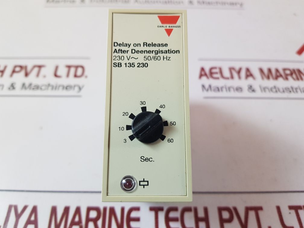 Carlo Gavazzi Sb 135 230 Delay On Release