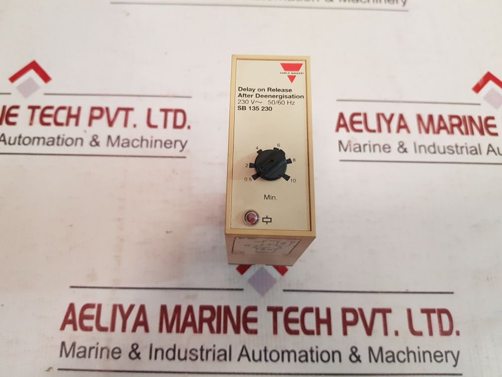 Carlo Gavazzi Electromatic Sb 135 230 Delay On Release