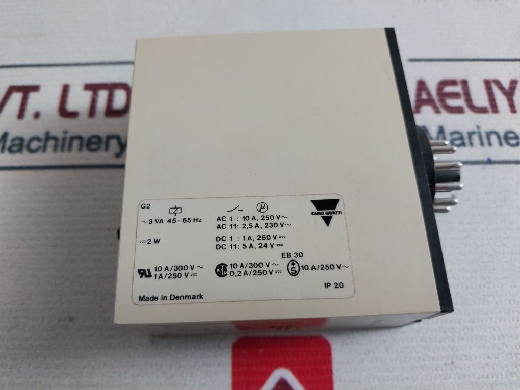 Carlo Gavazzi Sb 165 230 Interval Timer 230V 50/60Hz Ip 20