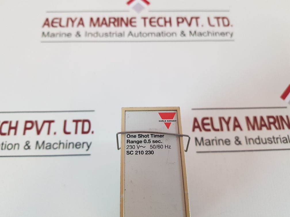 Carlo Gavazzi Sc 210 230 One Shot Timer With Base