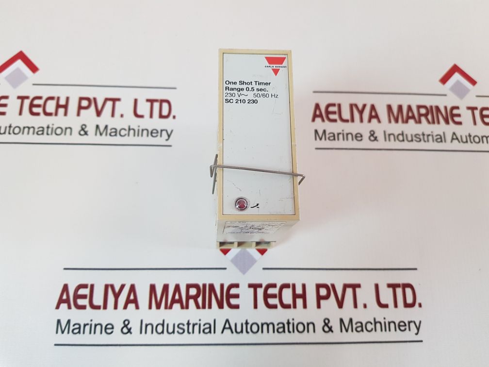 Carlo Gavazzi Sc 210 230 One Shot Timer With Base