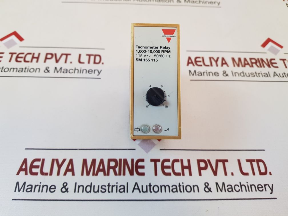 Carlo Gavazzi Sm 155 115 Tachometer Relay
