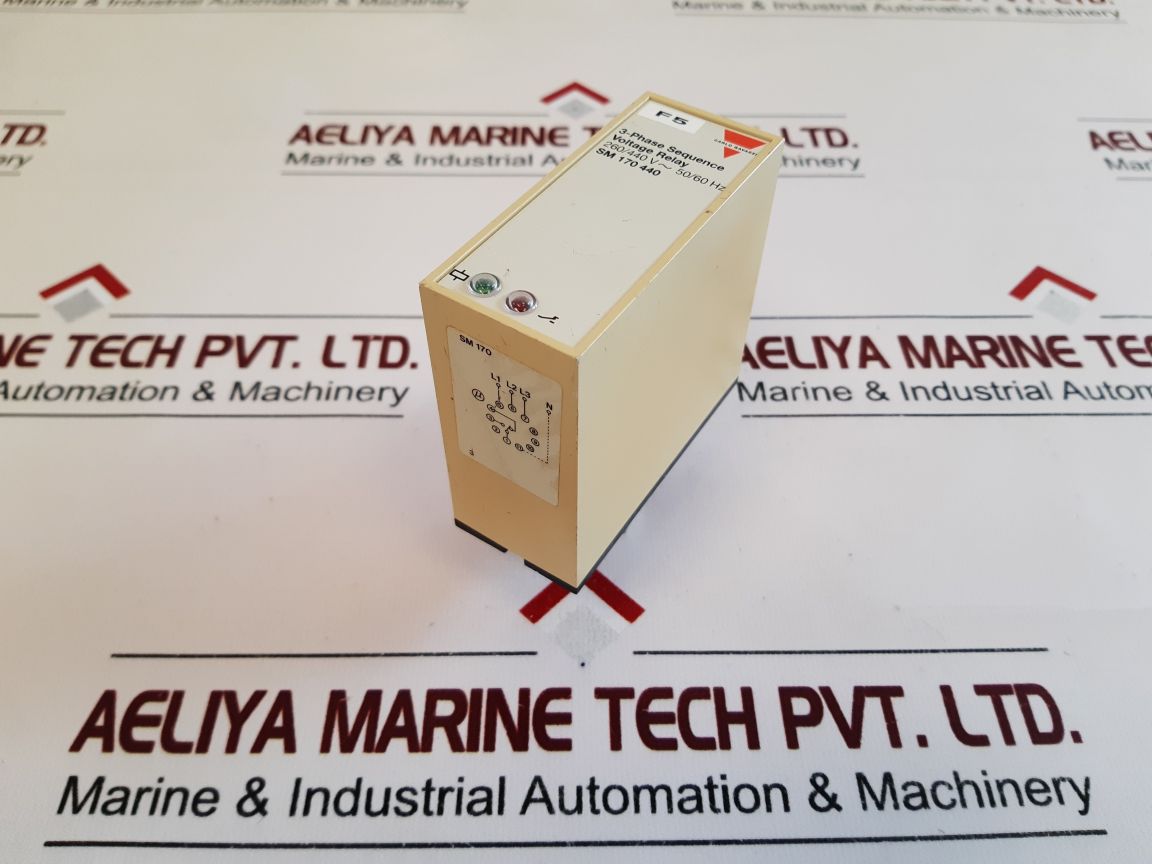 Carlo Gavazzi Sm 170 440 3-phase Sequence Voltage Relay