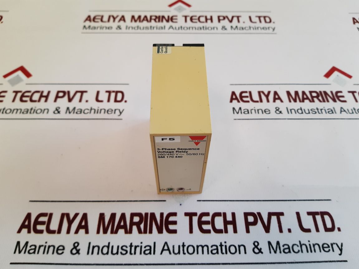 Carlo Gavazzi Sm 170 440 3-phase Sequence Voltage Relay