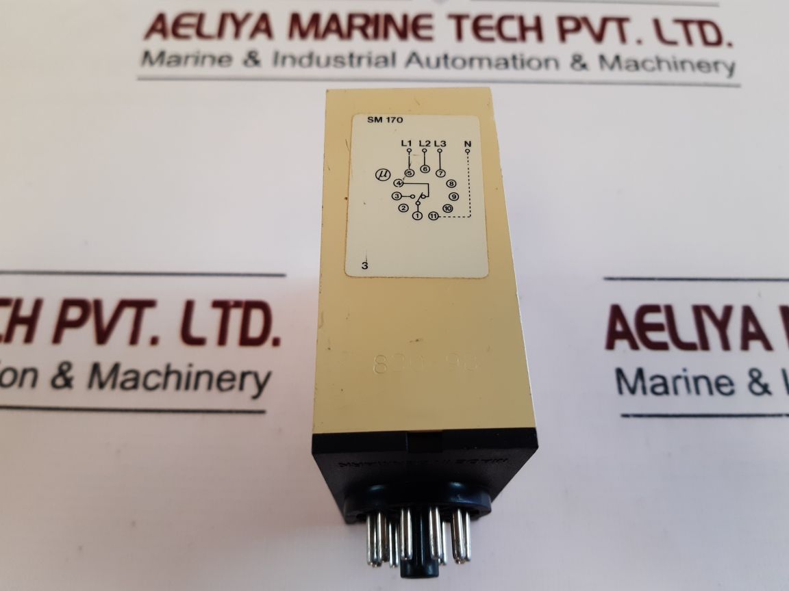 Carlo Gavazzi Sm 170 440 3-phase Sequence Voltage Relay