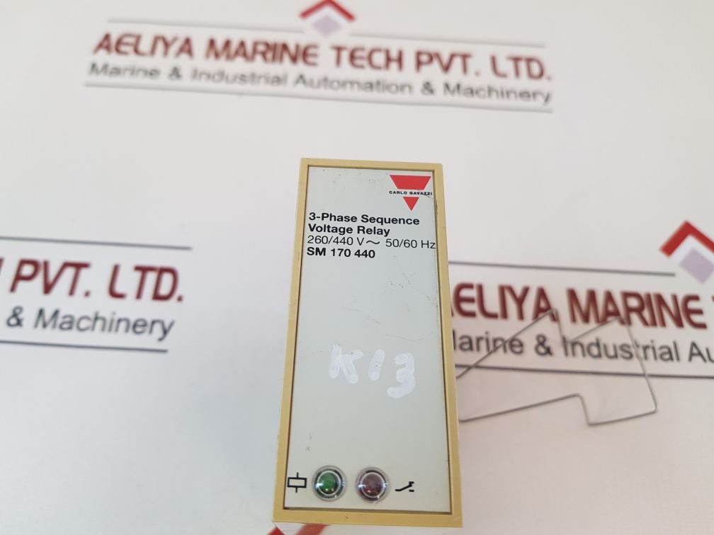 Sm 170 440 Carlo Gavazzi Sm 170 440 3-phase Sequence Voltage Relay