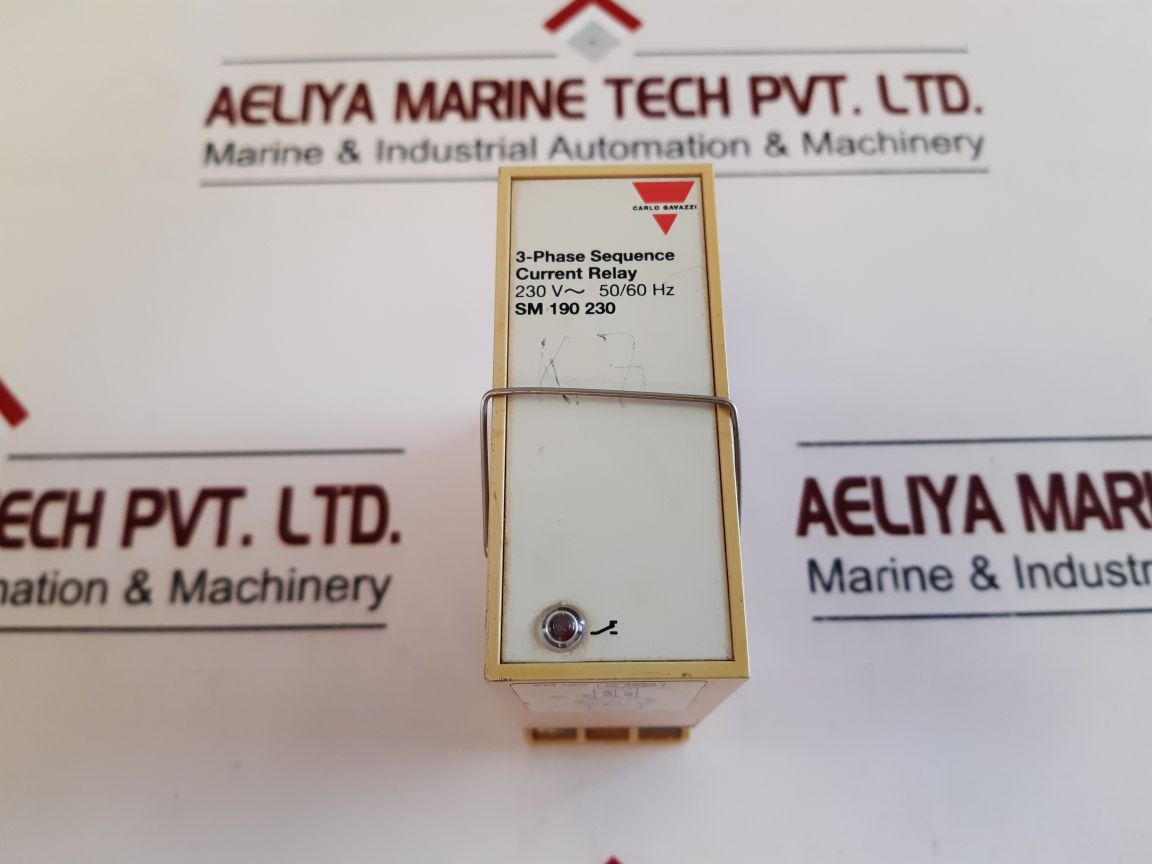 Carlo Gavazzi Sm 190 230 3-phase Sequence Current Relay