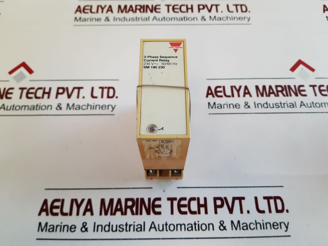 Carlo Gavazzi Sm 190 230 3-phase Sequence Current Relay