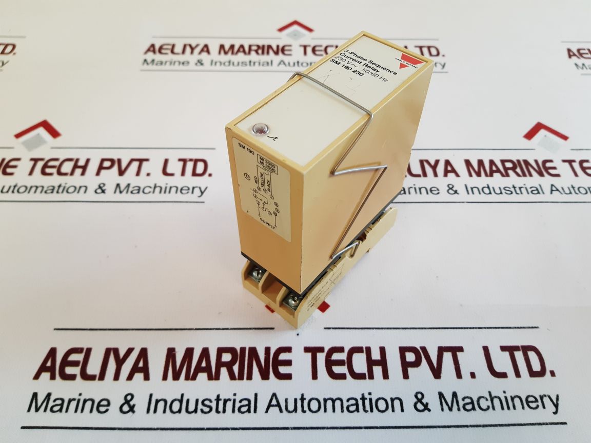 Carlo Gavazzi Sm 190 230 3-phase Sequence Current Relay
