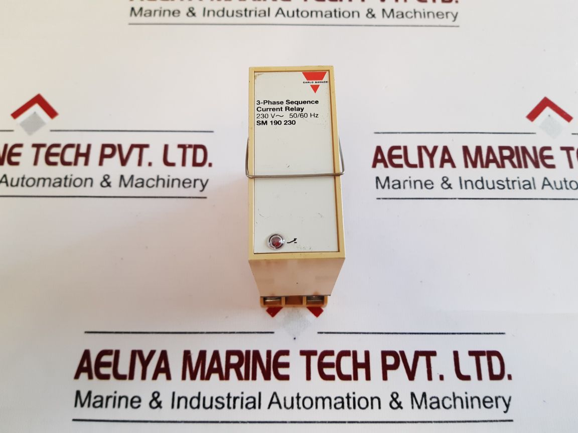 Carlo Gavazzi Sm 190 230 3-phase Sequence Current Relay
