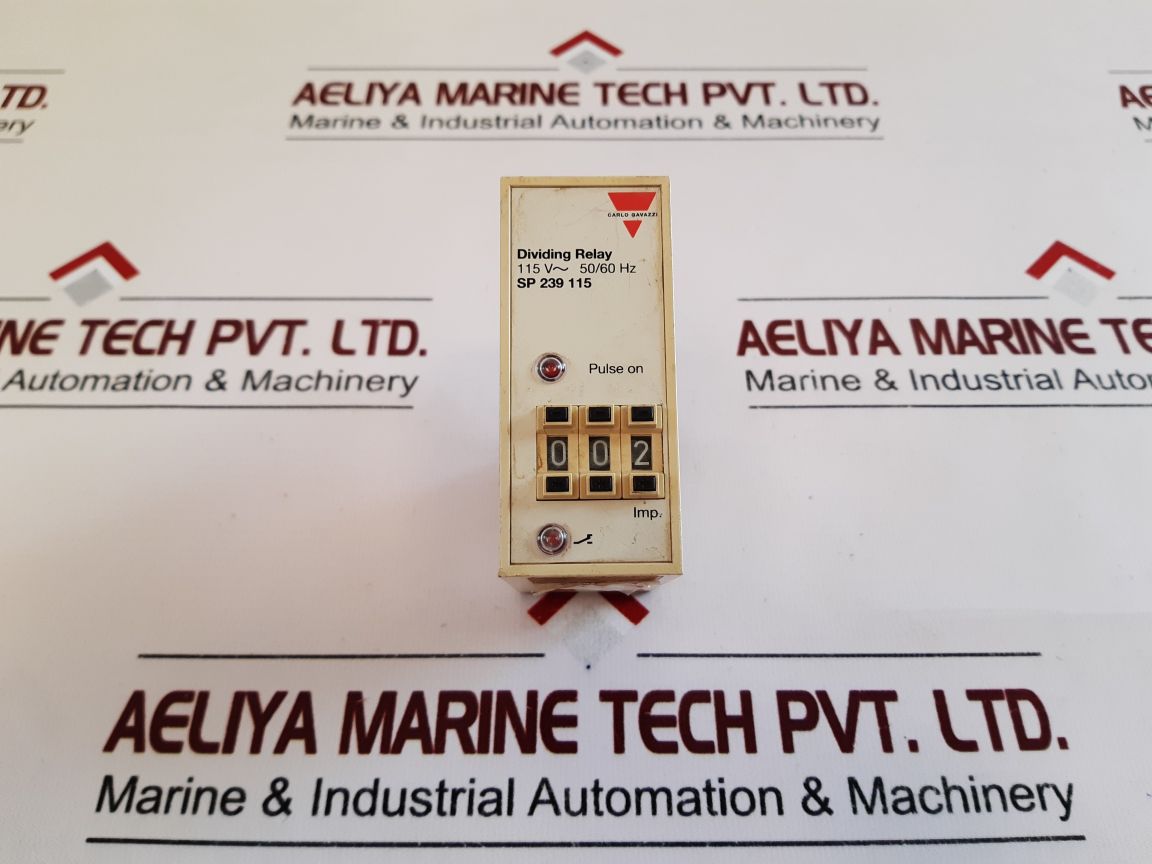 Carlo Gavazzi Sp 239 115 Dividing Relay