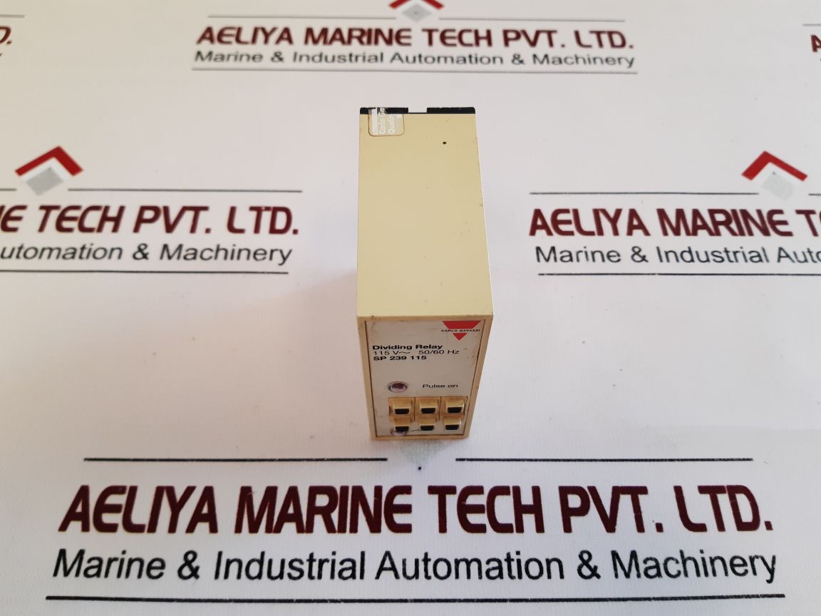 Carlo Gavazzi Sp 239 115 Dividing Relay