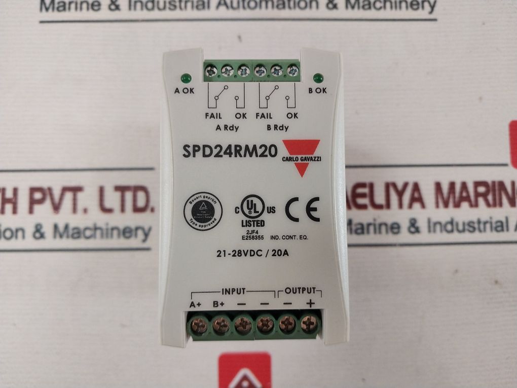 Carlo Gavazzi Spd24Rm20 20A Redundant Module 21-28Vdc--- 20A