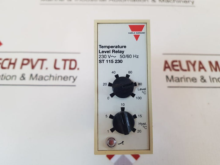 Carlo Gavazzi St 115 230 Temperature Level Relay