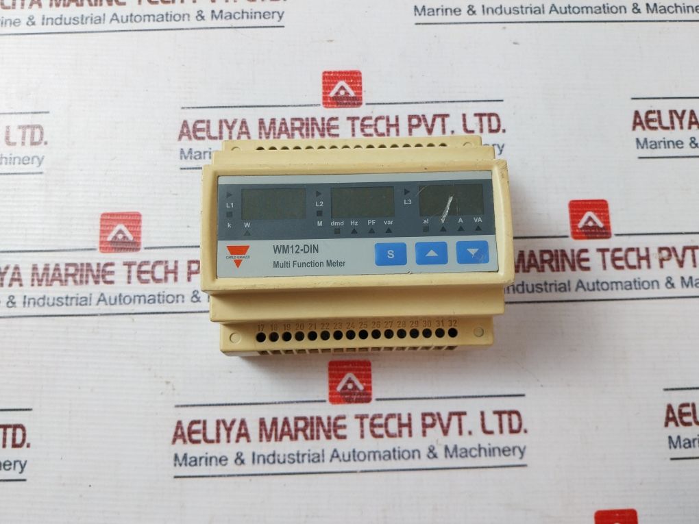 Carlo Gavazzi Wm12-din.Av5.3.3.S. Multi Function Meter