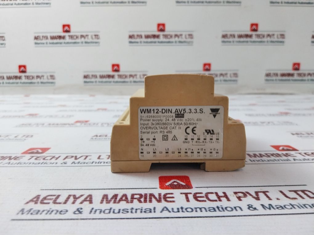 Carlo Gavazzi Wm12-din.Av5.3.3.S. Multi Function Meter