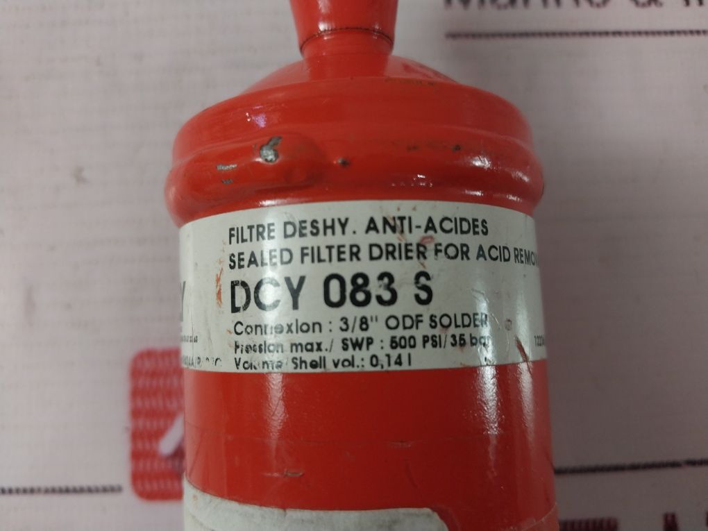 Carly Dcy 083 S Filter Drier 3/8 Inch