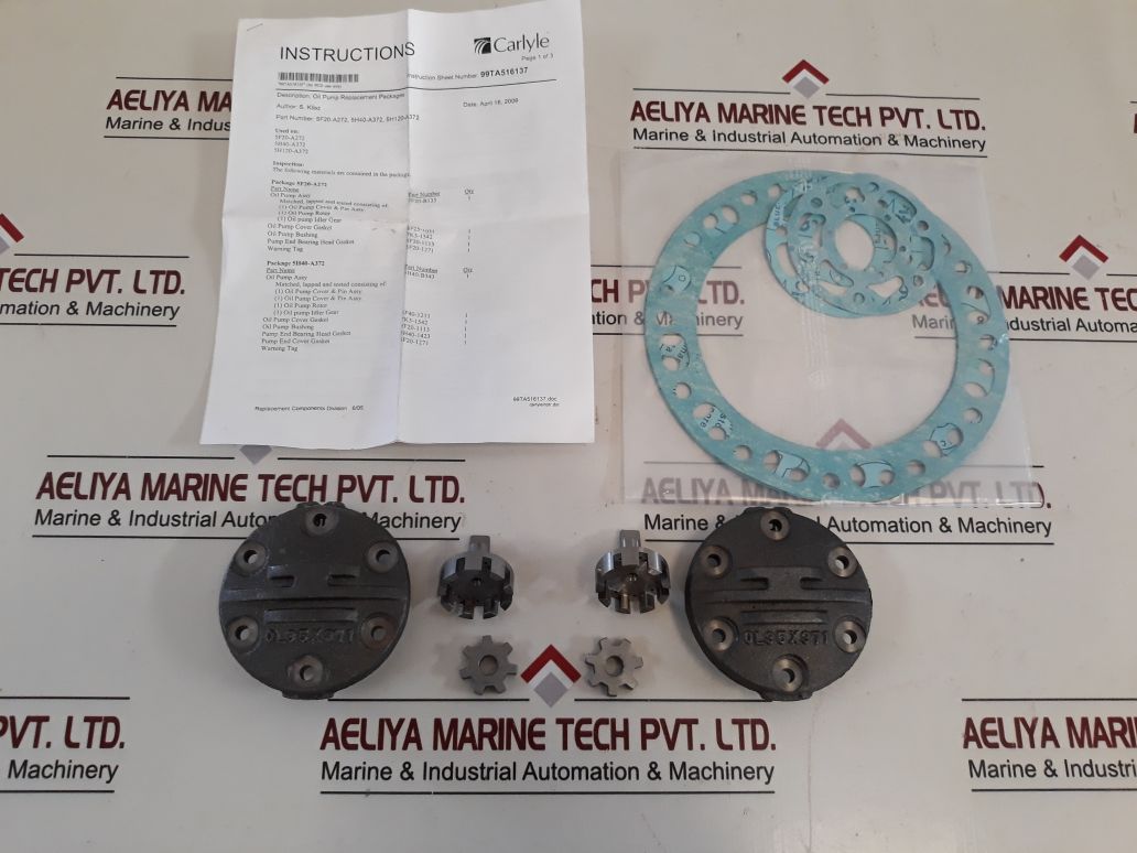 Carlyle 5F20-a272 Oil Pump Replacement Packages
