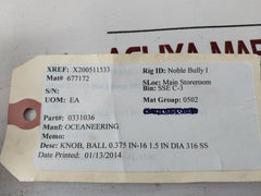 Lot Of 5X Carr Lane 652Sbks Knob Ball