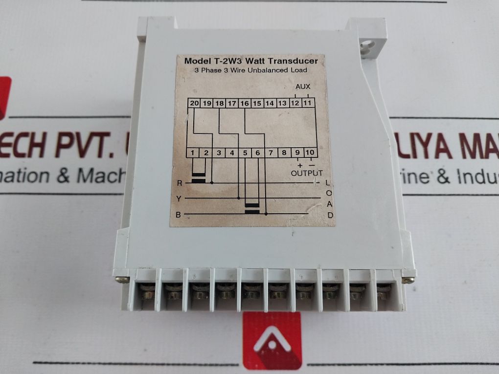 Carrel & Carrel T-2W3 Watt Transducer