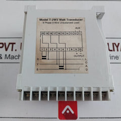 Carrel & Carrel T-2W3 Watt Transducer