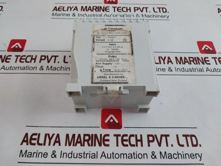 Carrel & Carrel T-2W3 Watt Transducer