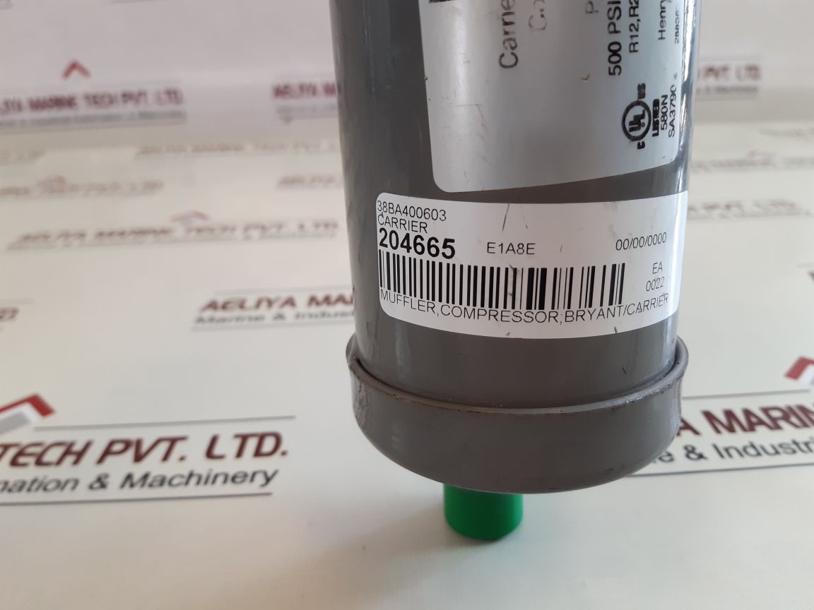 Carrier 38Ba400603 Compressor Muffler