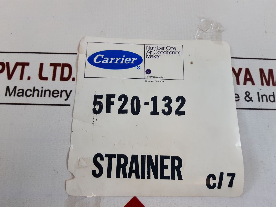 Carrier 5F20-132 Suction Strainer