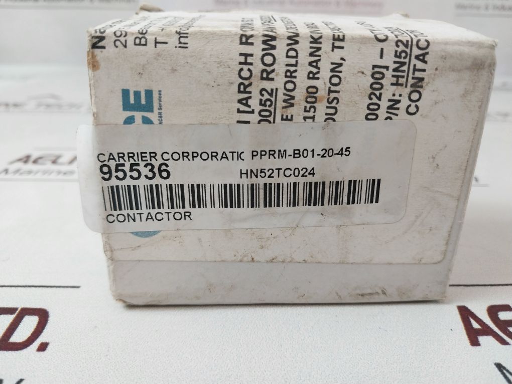 Carrier Hn52Tc024 Contactor Hccy2Xq02Ag103 Coil 24Vac 50/60 Hz