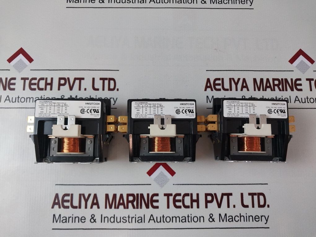Carrier Hn52Tc024 Contactor Hccy2Xq02Ag103 Coil 24Vac 50/60 Hz