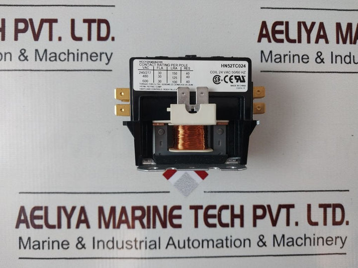 Carrier Hn52Tc024 Contactor Hccy2Xq02Ag103 Coil 24Vac 50/60 Hz