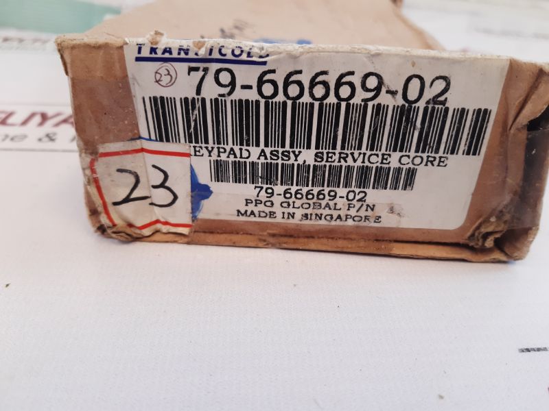 Carrier Transicold Keypad Assembly
